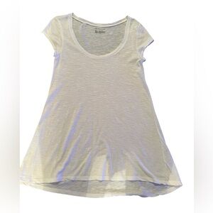 INC women top! White short, sleeved round neck